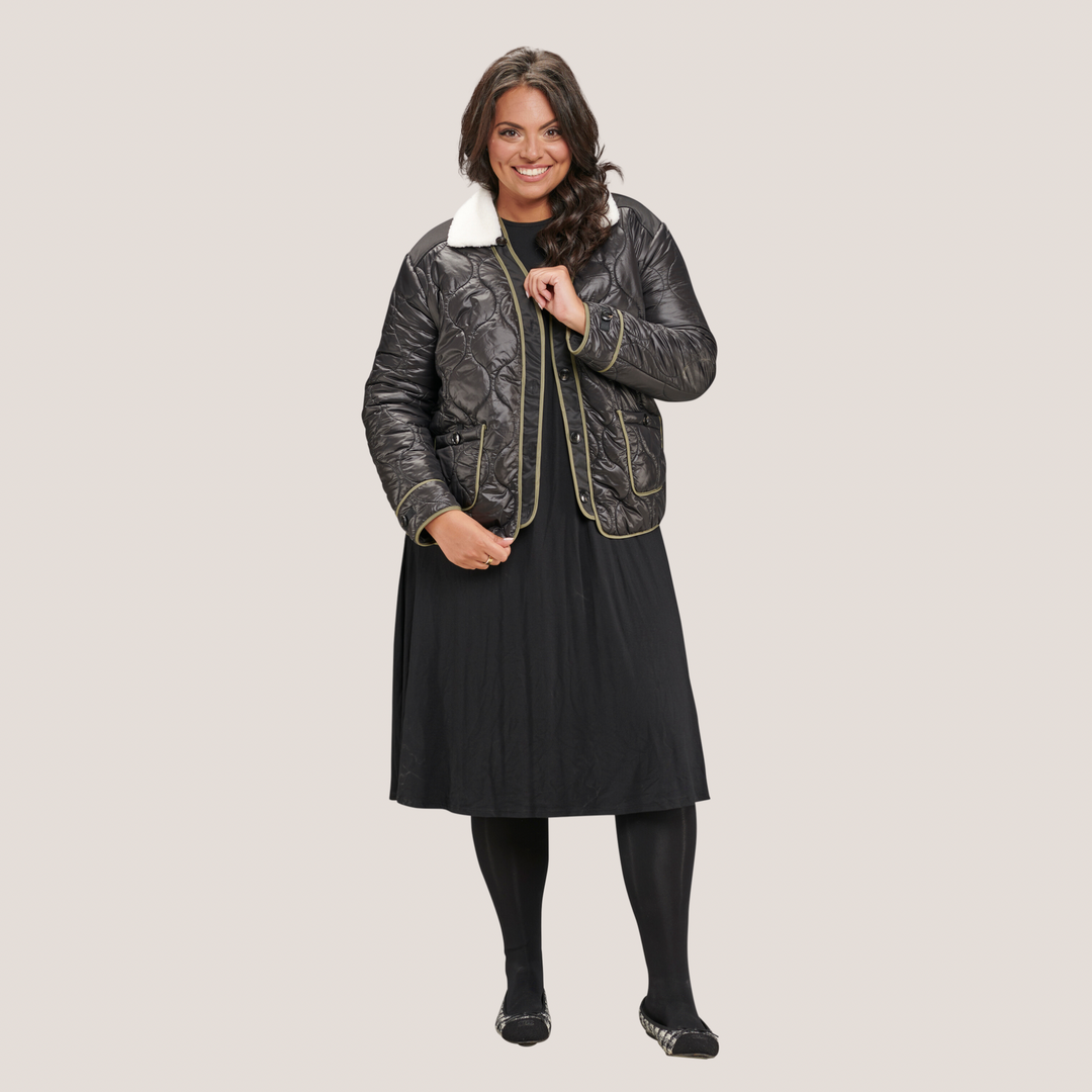 Sherpa Jacket – Monochrome